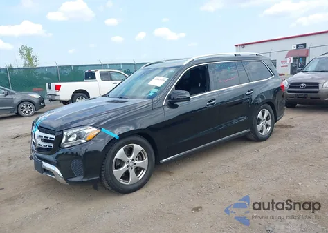2017 Mercedes-Benz Gls 450 4Matic z USA, uszkodzony, nr VIN 4JGDF6EE3HA865344